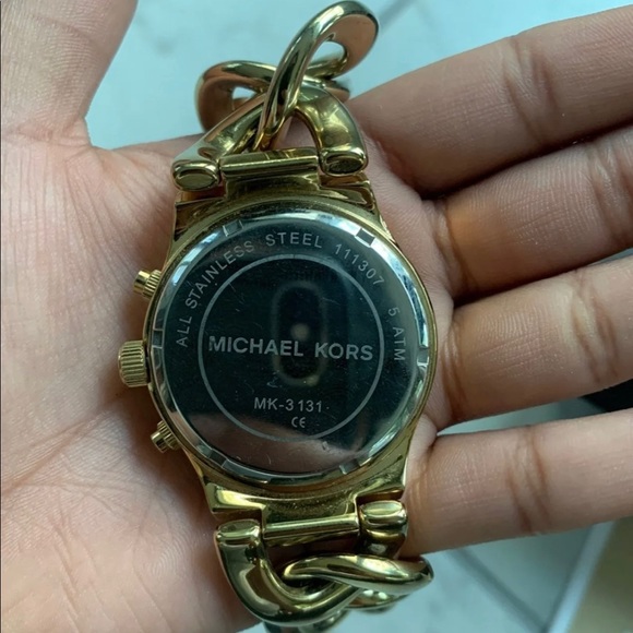 Michael Kors Chain Gold Watch main image 5